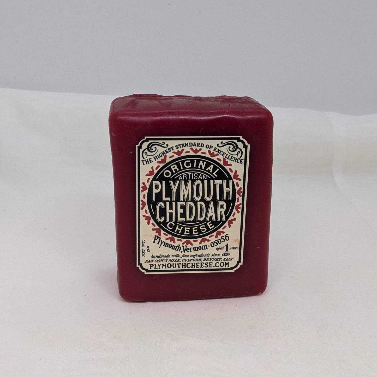 Plymouth Cheese 8 oz waxed bars