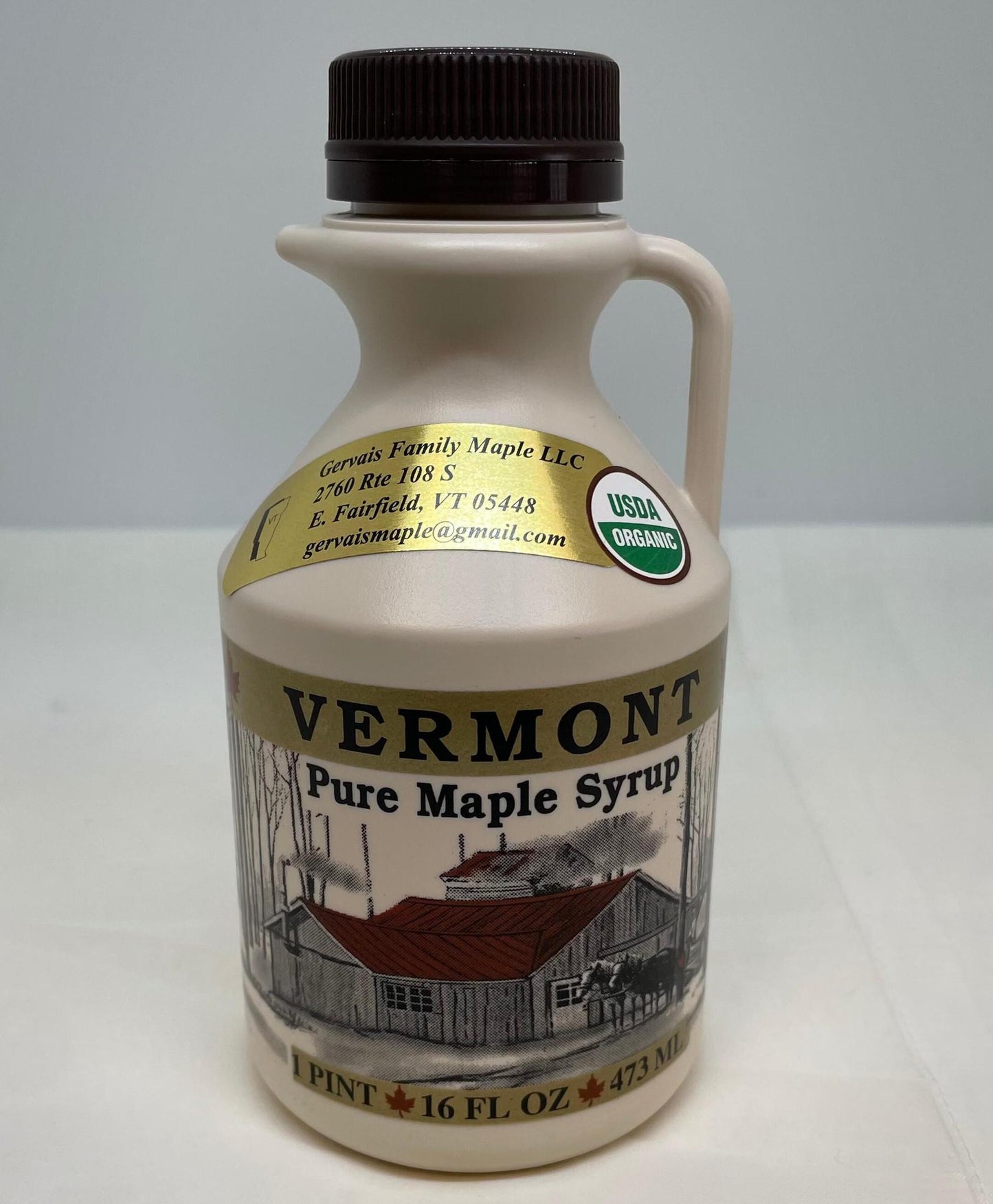 Gervais Family Maple Organic Syrup Pint