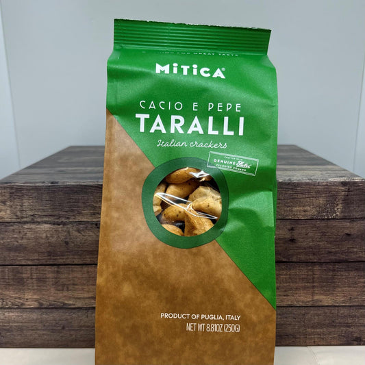 Taralli Cacio E Pepe Italian Cracker