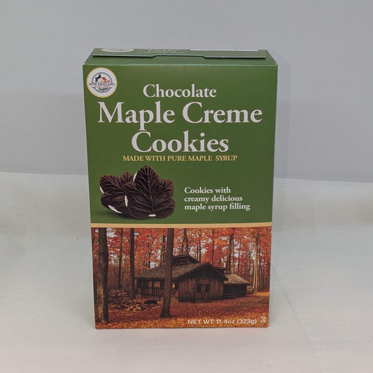 New England Maple Farms Chocolate Maple Cream Cookies
