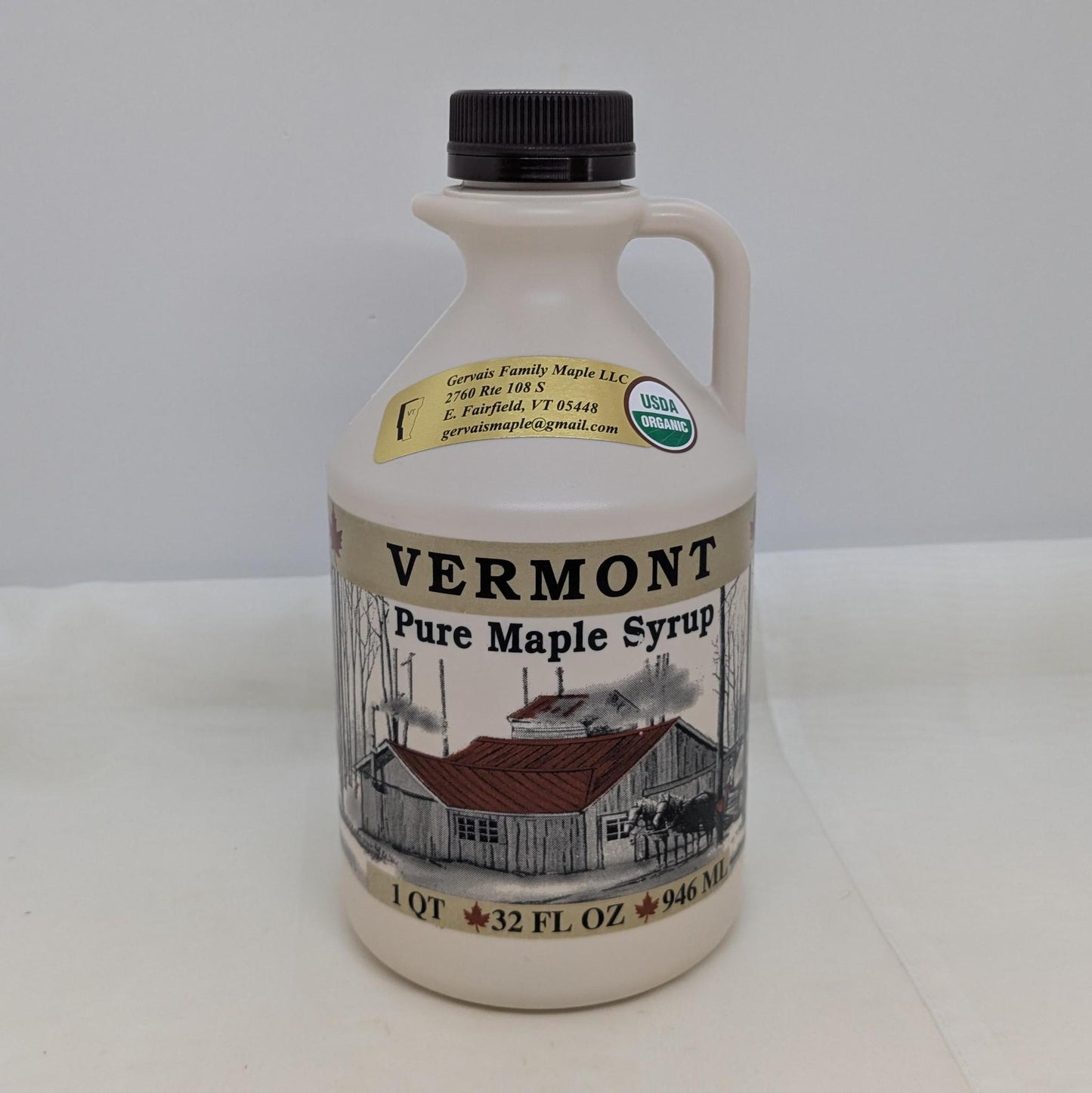 Gervais Family Maple Organic Syrup Quart
