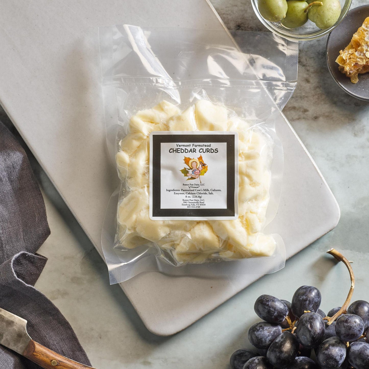 Cheese Curds (made with cow's milk)