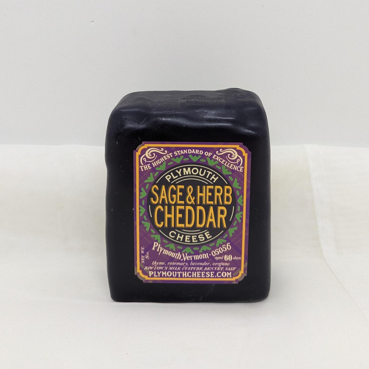 Plymouth Cheese 8 oz waxed bars