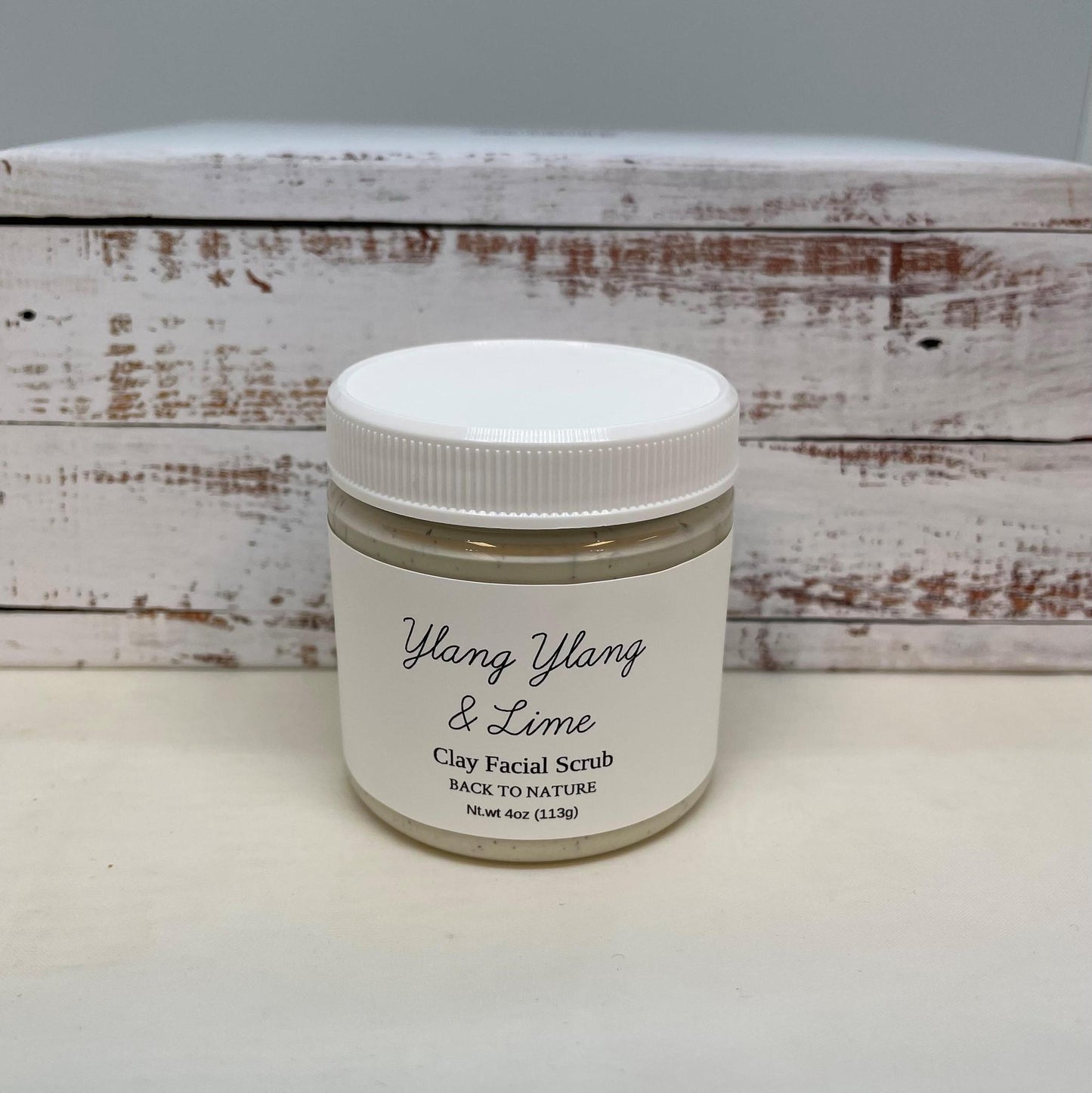 Ylang Ylang & Lime Clay Facial Scrub