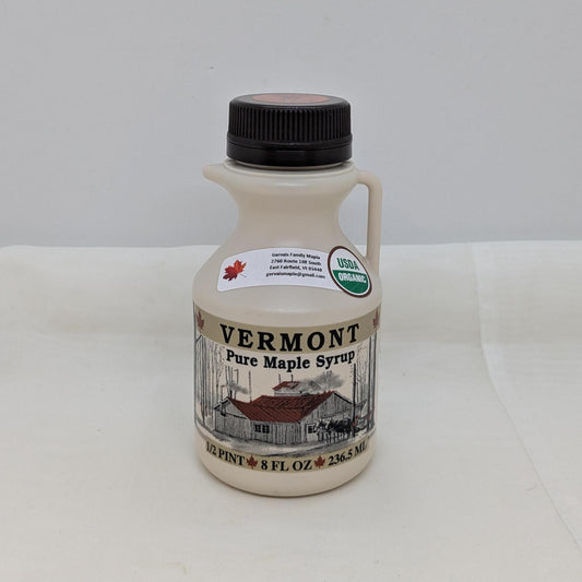 Gervais Family Maple Organic Syrup 1/2 Pint