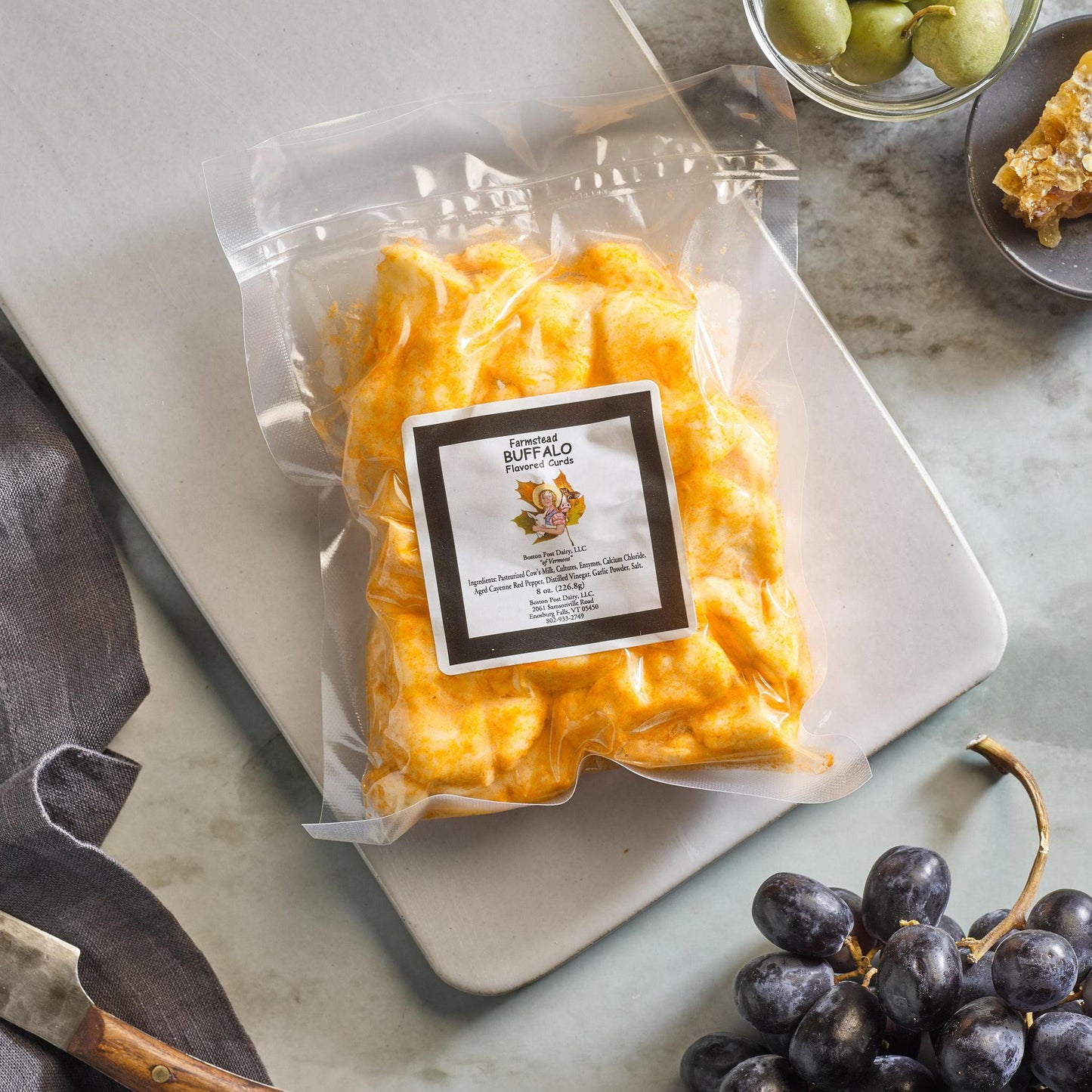 Cheese Curds (made with cow's milk)