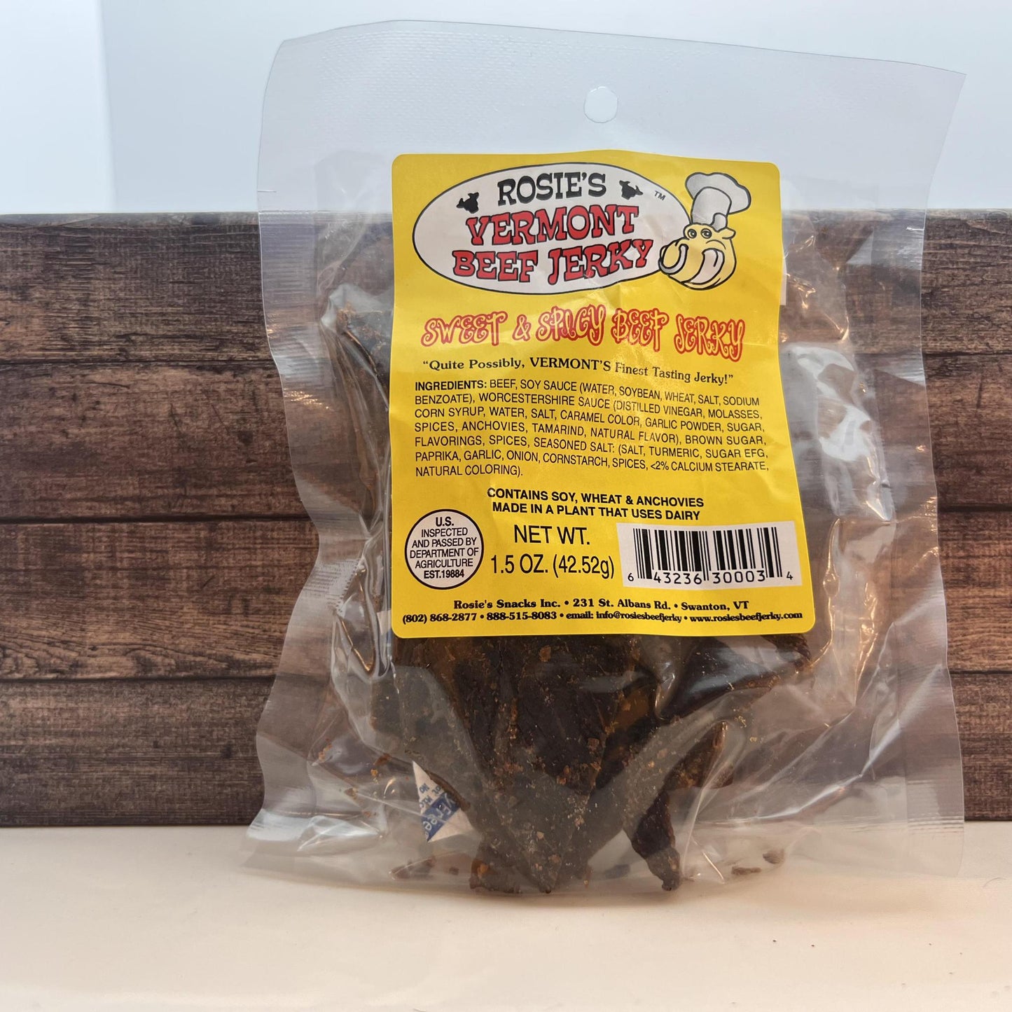 Rosie's Beef Jerky 1.5 oz