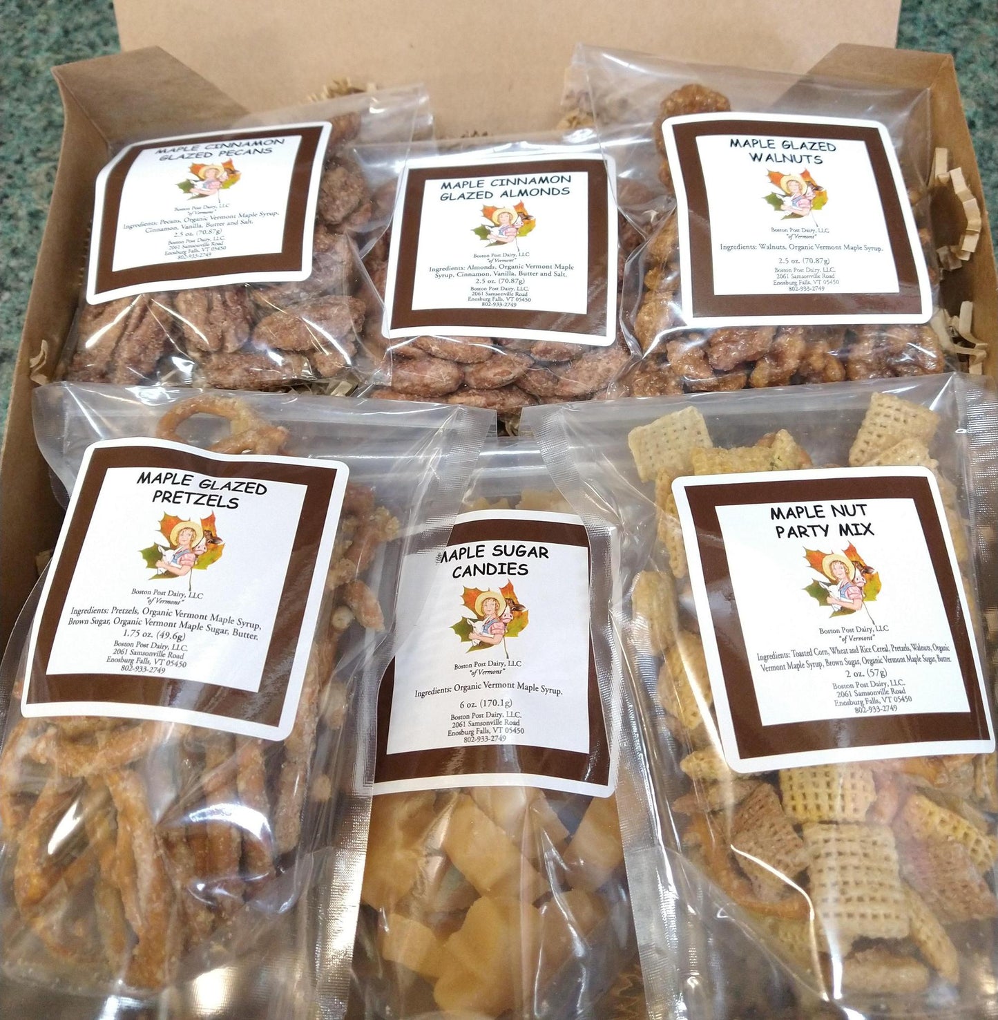 Vermont Maple Snack Gifts