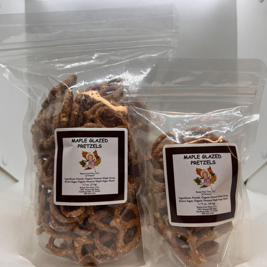 Maple Glazed Pretzels