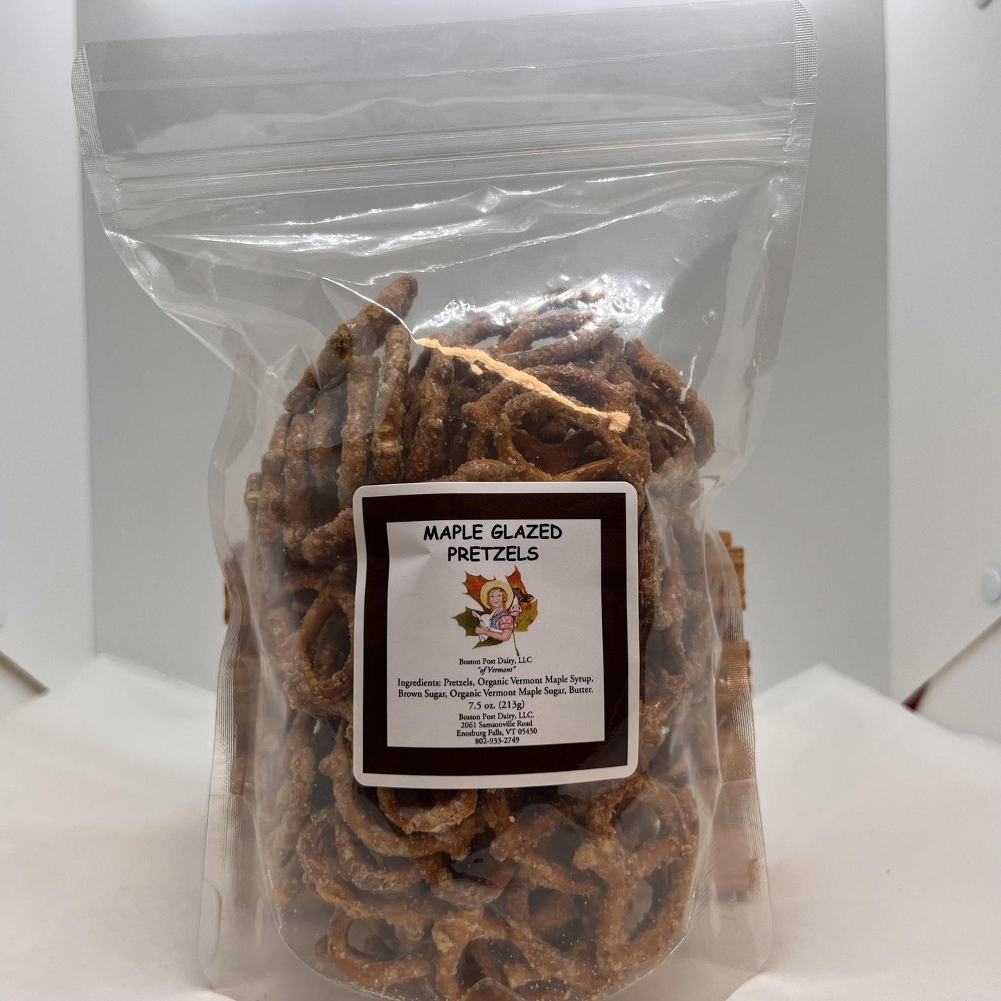 Maple Glazed Pretzels