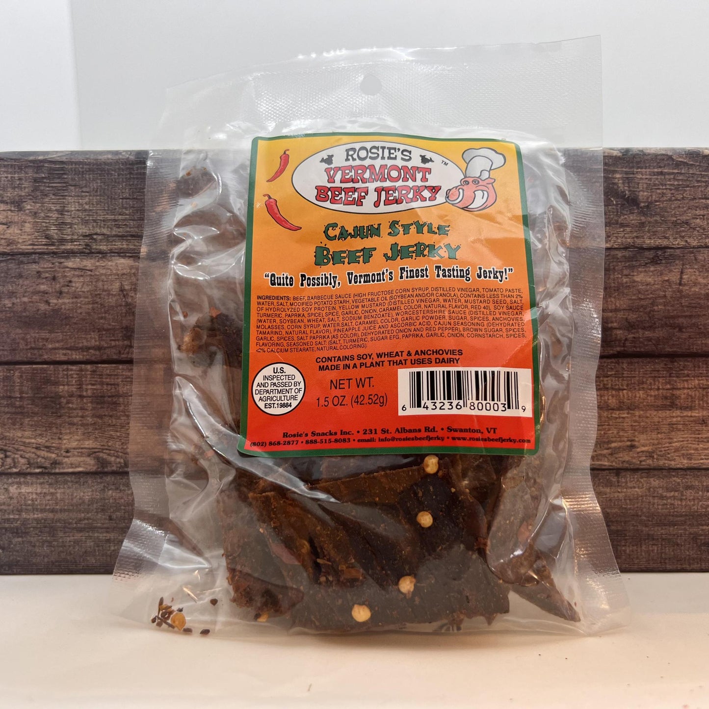 Rosie's Beef Jerky 1.5 oz