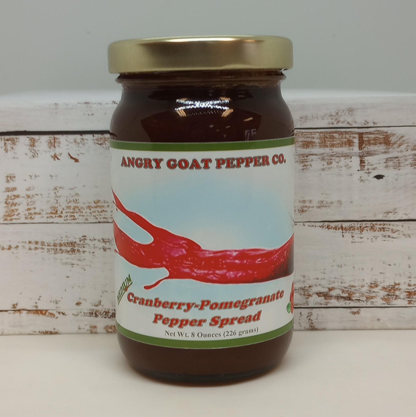 Angry Goat Cranberry Pomegranate Pepper Jam 8 oz