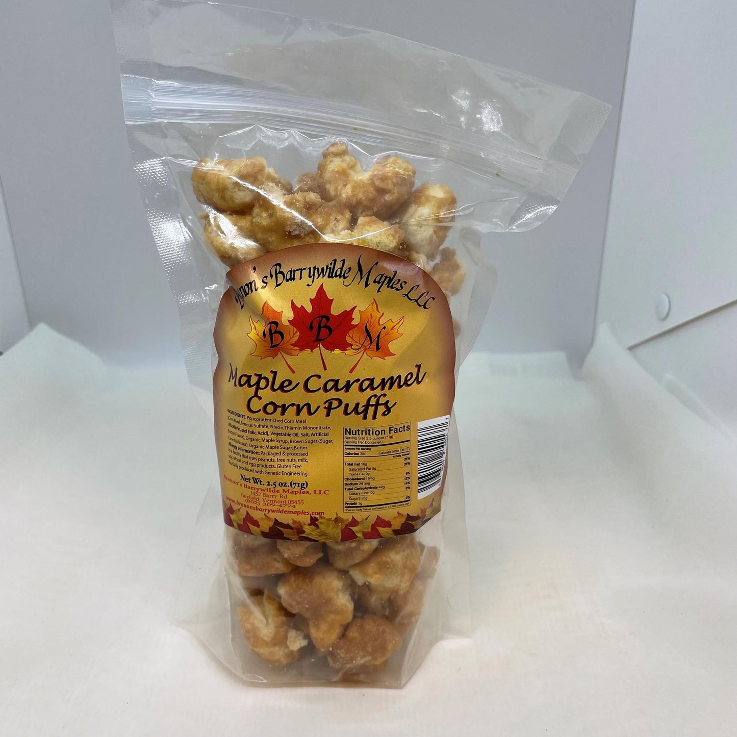 Branon's Maple Caramel Corn Puffs