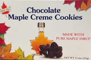Turkey Hill Chocolate Maple Cream Cookies