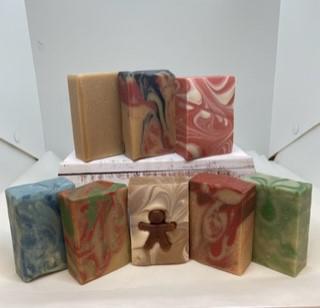Holiday Collection Goat Milk Soap 4 oz bars