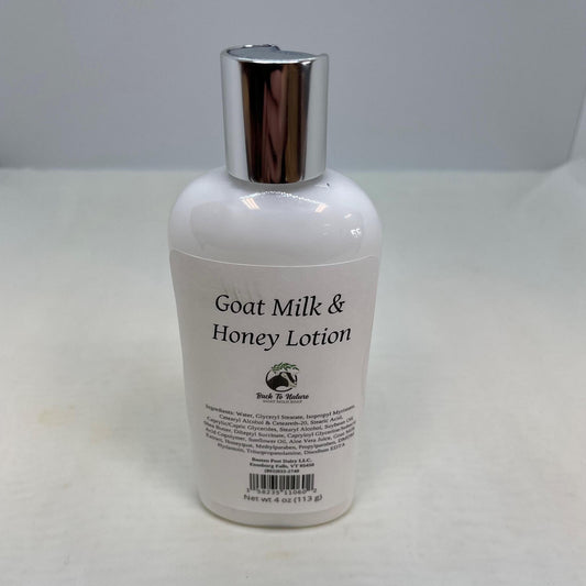 Goat Milk and Honey Lotion 4 oz