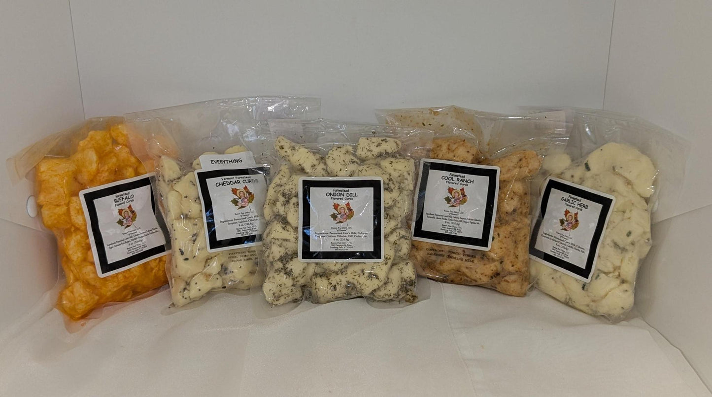 Summer Cheese Curds (made with cow's milk)
