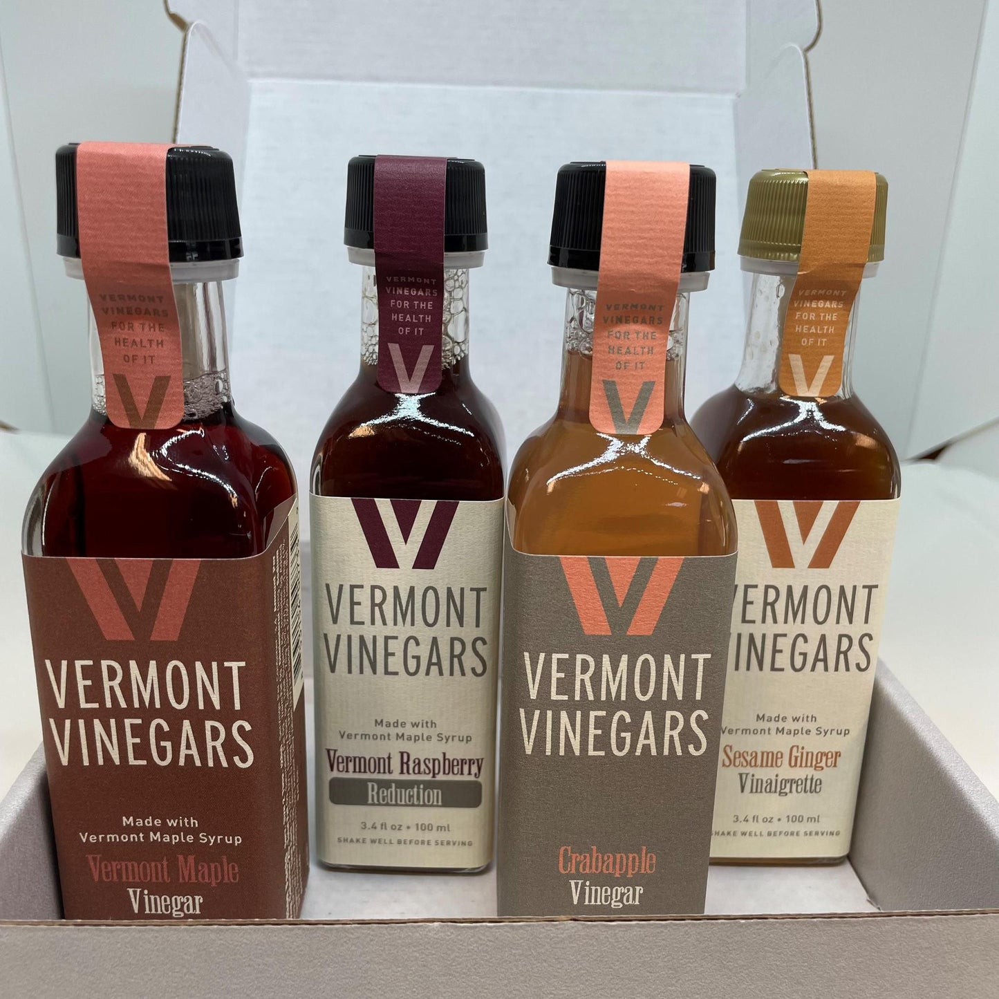 Vermont Vinegars (Mixed Holiday Gift Box)