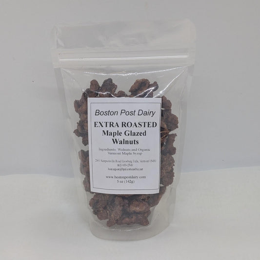 Extra Roasted Maple Glazed Walnuts