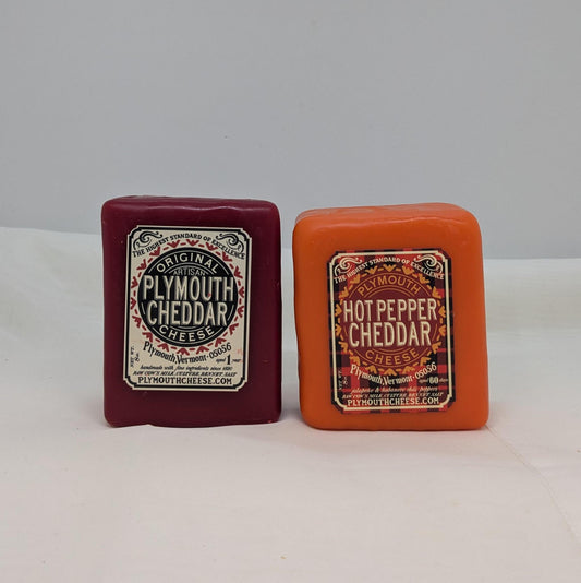 Plymouth Cheese 8 oz waxed bars