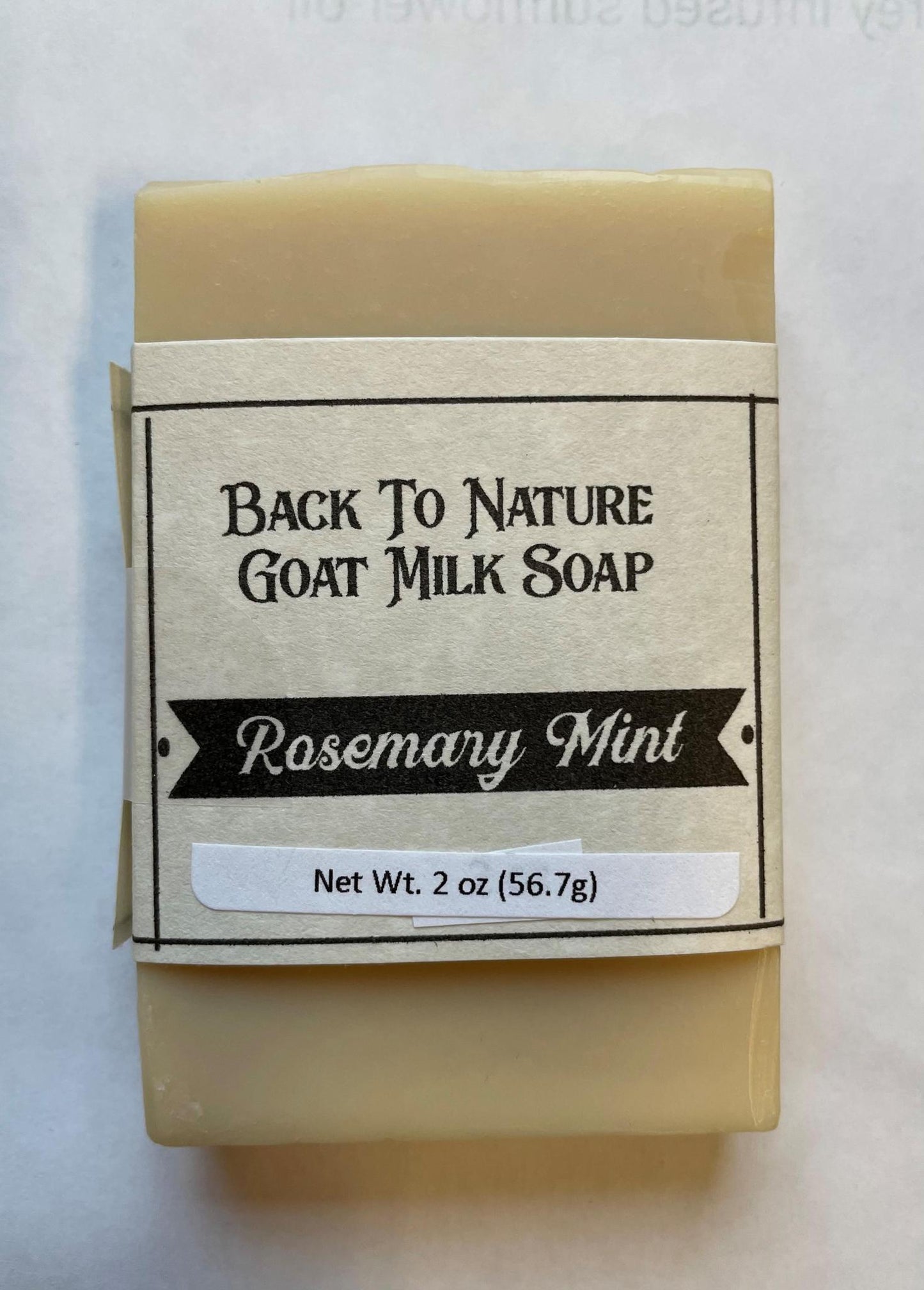 Goat Milk Soap 2 oz slices