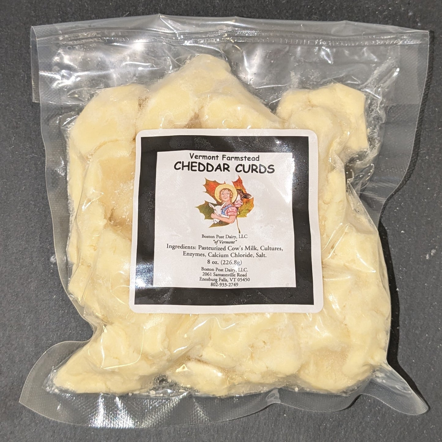 Cheese Curds (made with cow's milk)