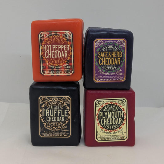 Plymouth Cheese 8 oz waxed bars