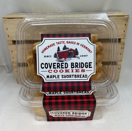 Maple Shortbread, Covered Bridge Cookies