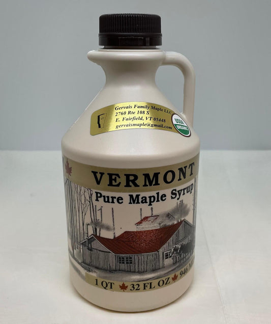 Gervais Family Maple Organic Syrup Quart