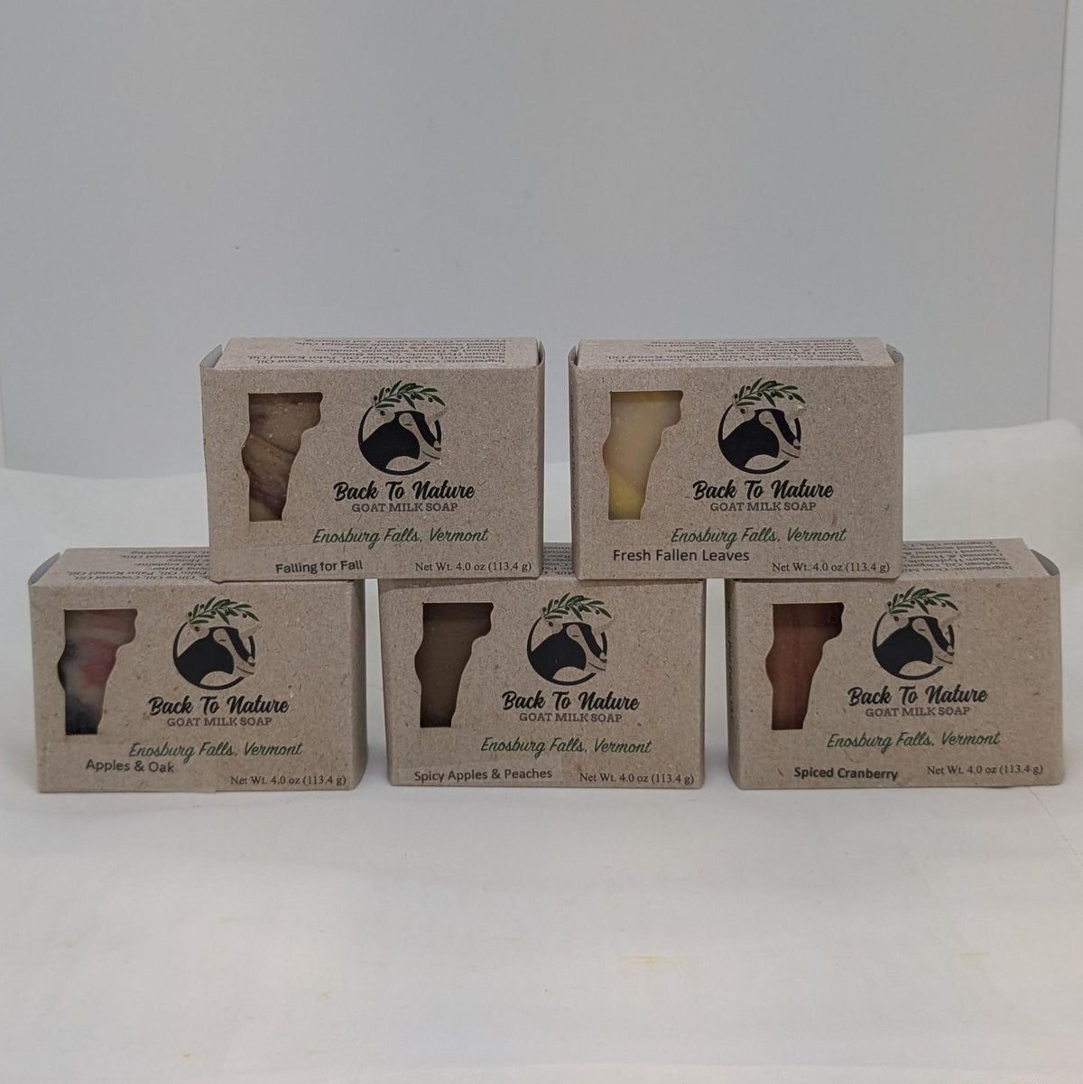 Fall Collection Goat Milk Soap 4 oz bars