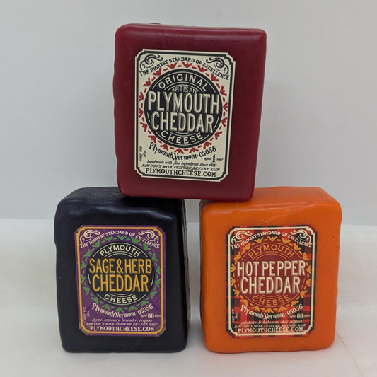 Plymouth Cheese 8 oz waxed bars