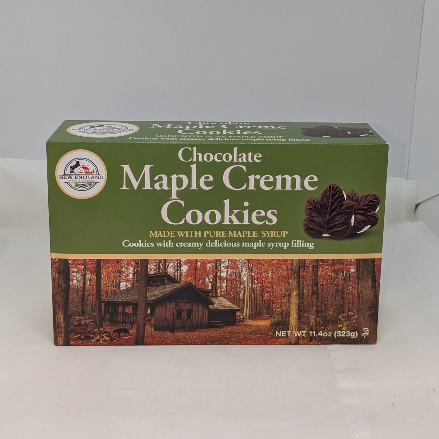 New England Maple Farms Chocolate Maple Cream Cookies