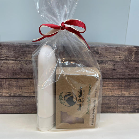 Goat Milk Soap & Lotion Gift Bag
