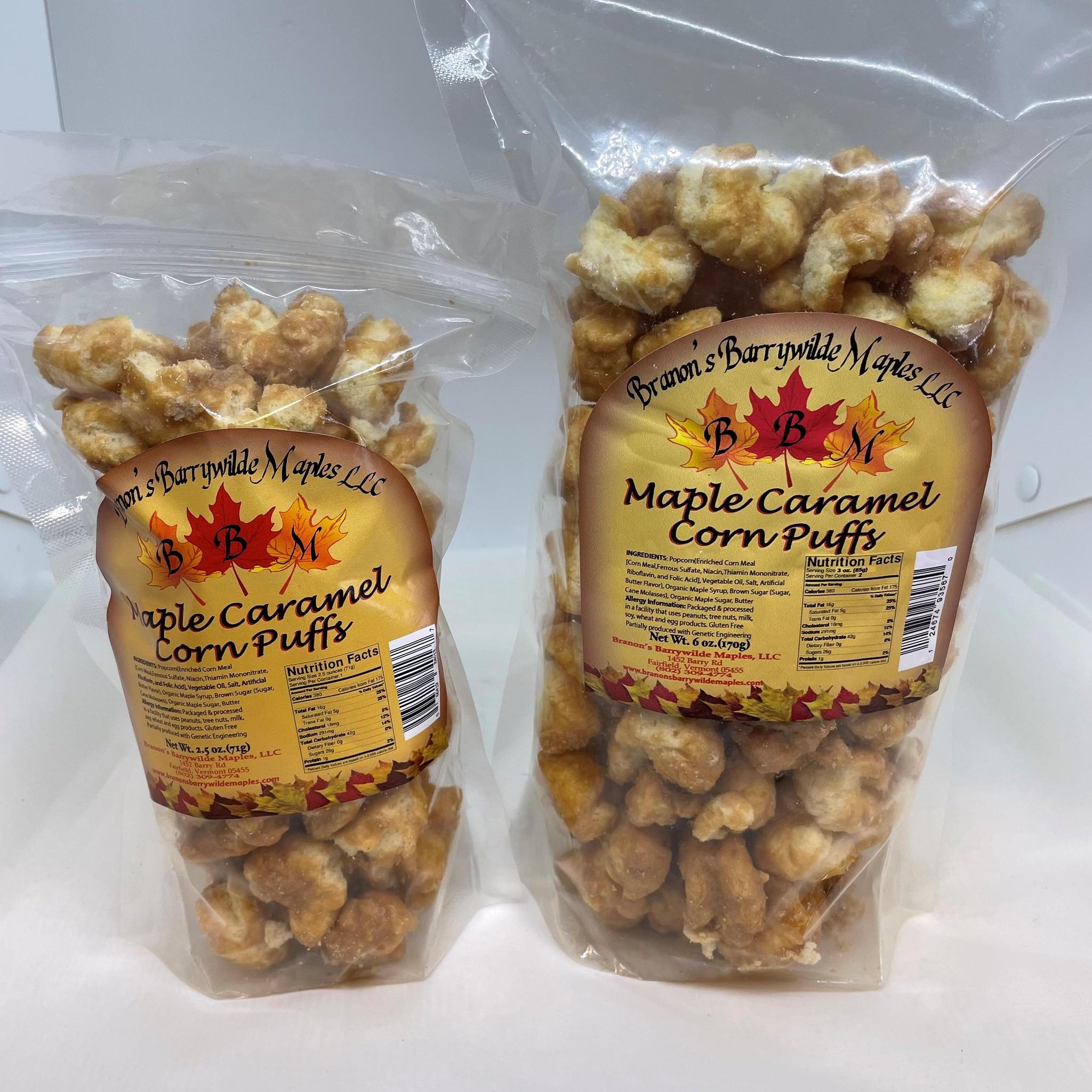 Branon's Maple Caramel Corn Puffs – Boston Post Dairy