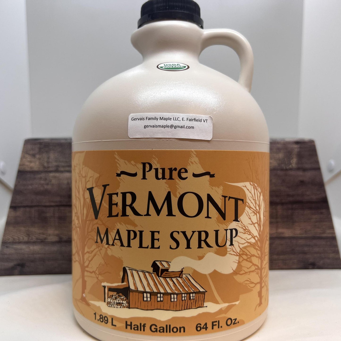 Gervais Family Maple Organic Syrup 1/2 gallon – Boston Post Dairy